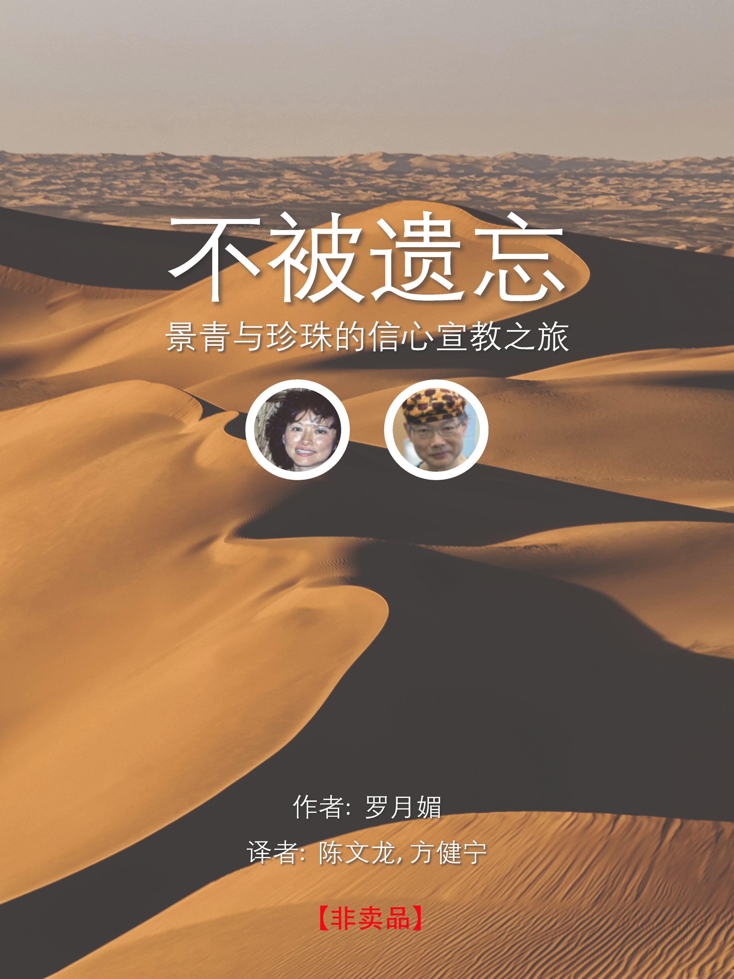 E-book cover — Not Forsaken (Chinese)