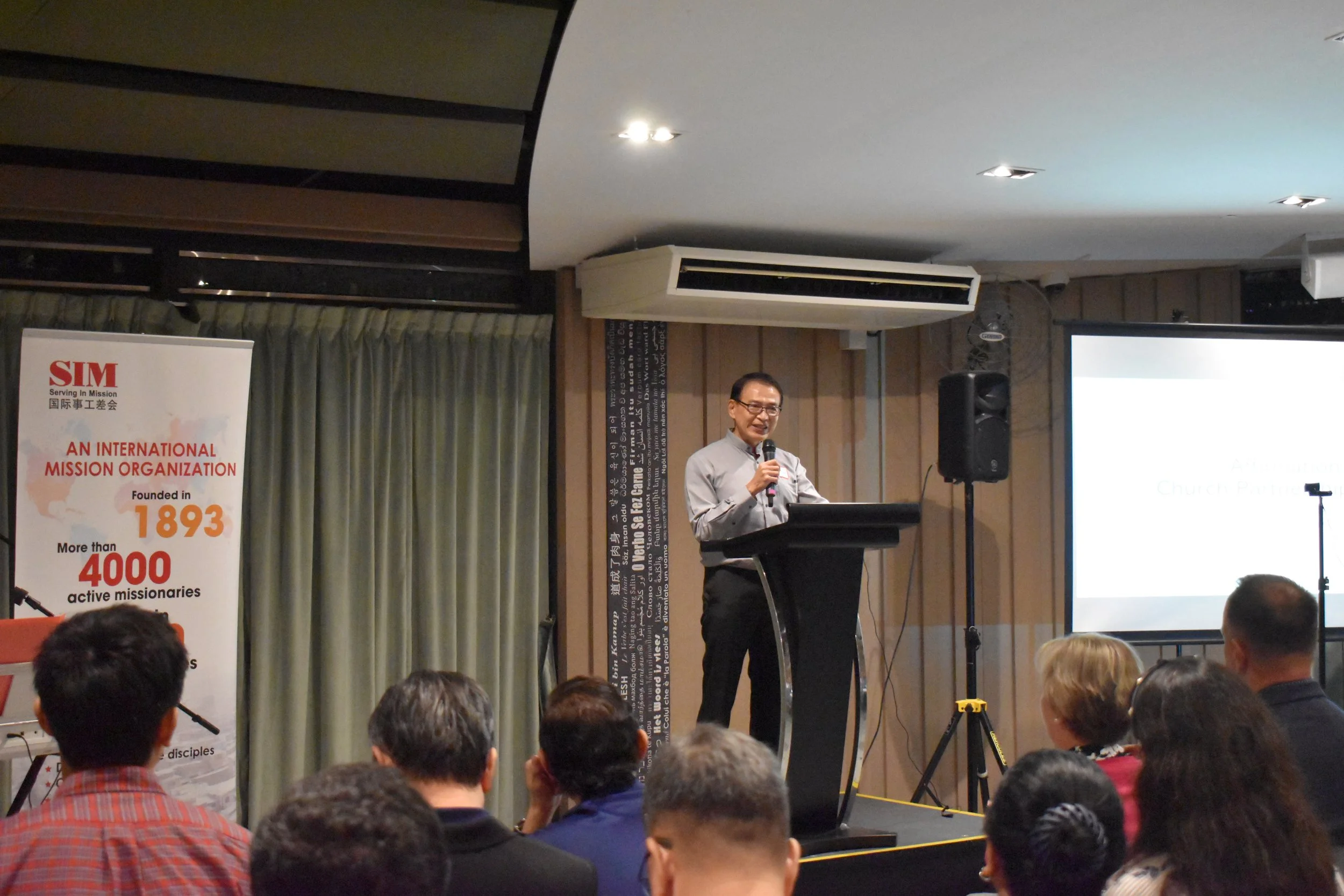 Rev Chua speaking
