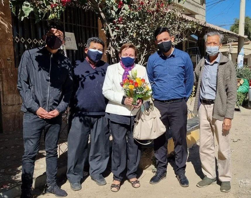 Accompanying a bereaved family